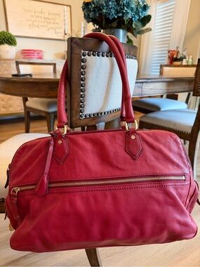 Cole Haan red weekender bag - Classic Women's Satchel